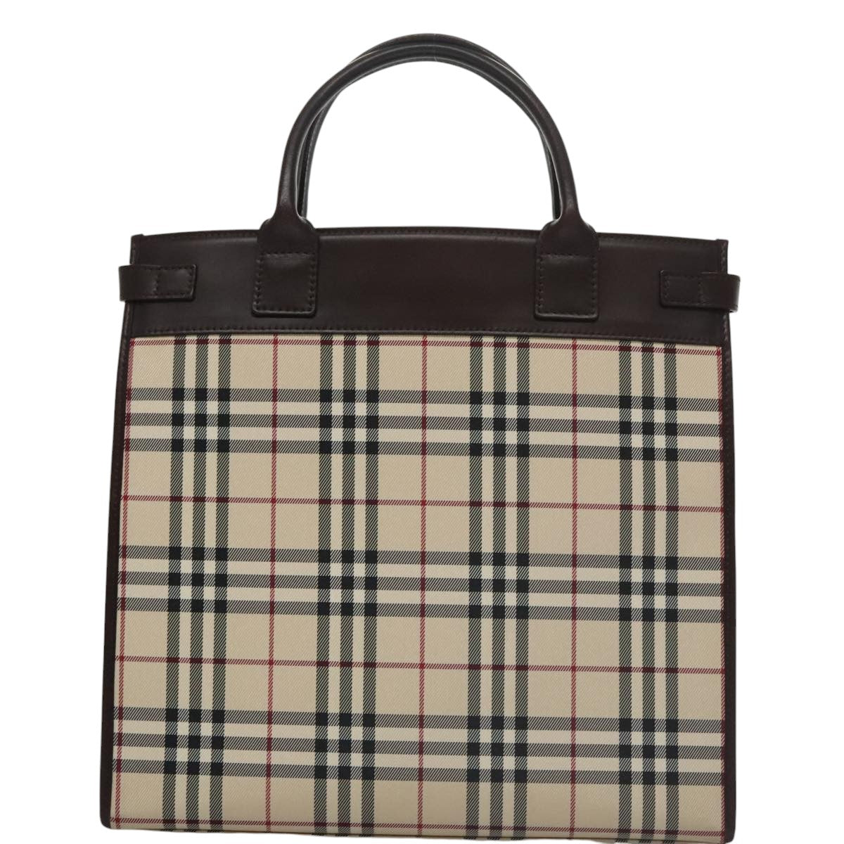 Burberry Brown Canvas Nova Check