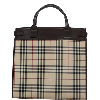 Burberry Brown Canvas Nova Check