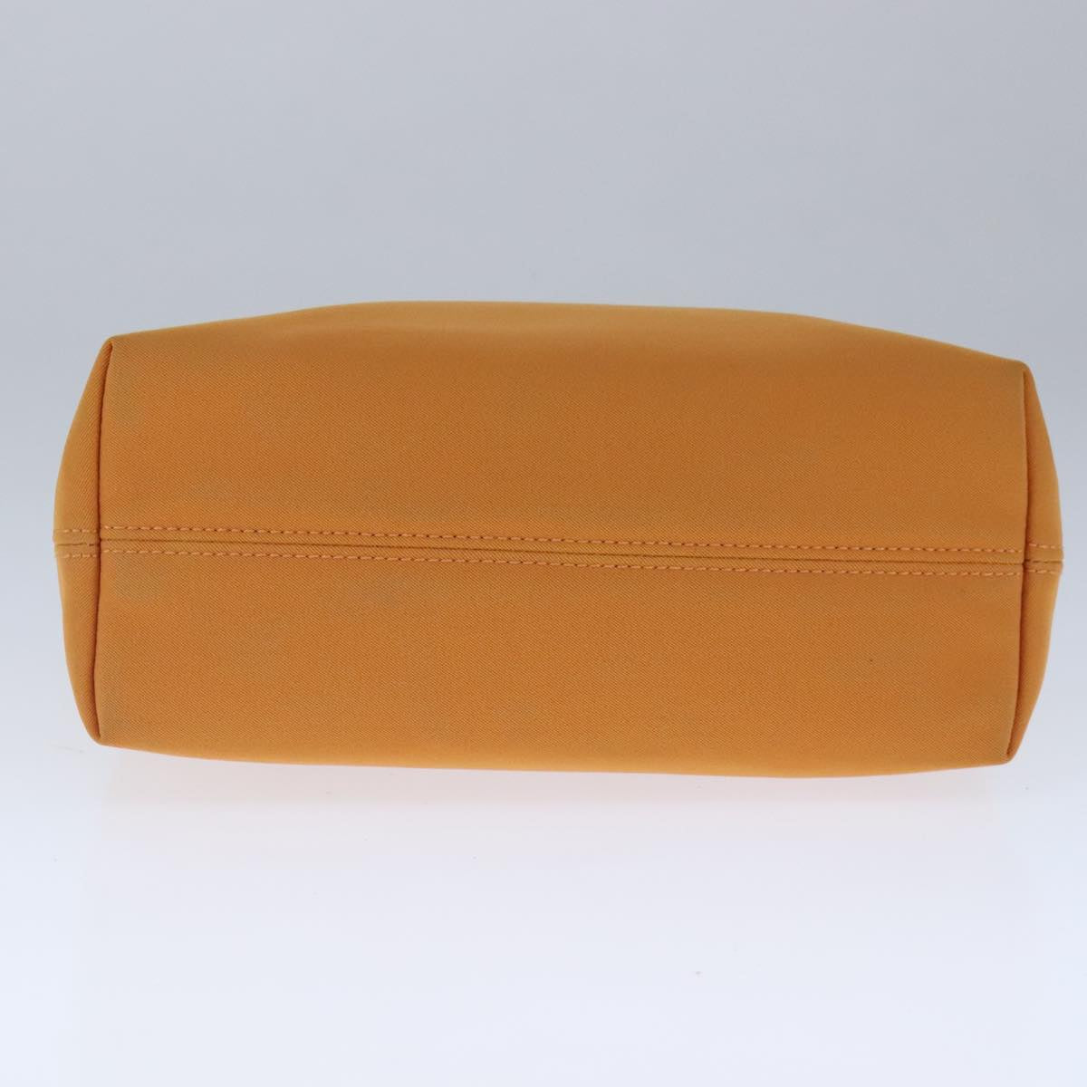 Salvatore Ferragamo Orange Canvas Vara
