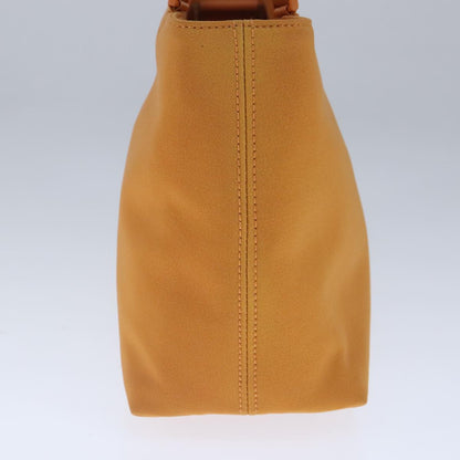 Salvatore Ferragamo Orange Canvas Vara