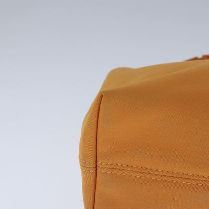 Salvatore Ferragamo Orange Canvas Vara