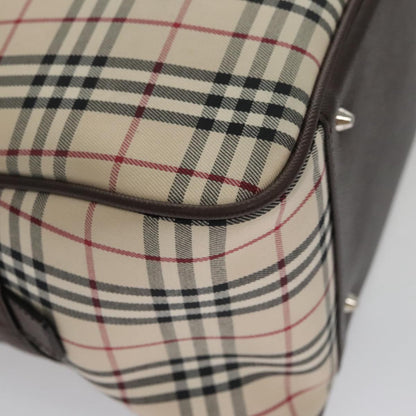 Burberry Brown Canvas Nova Check