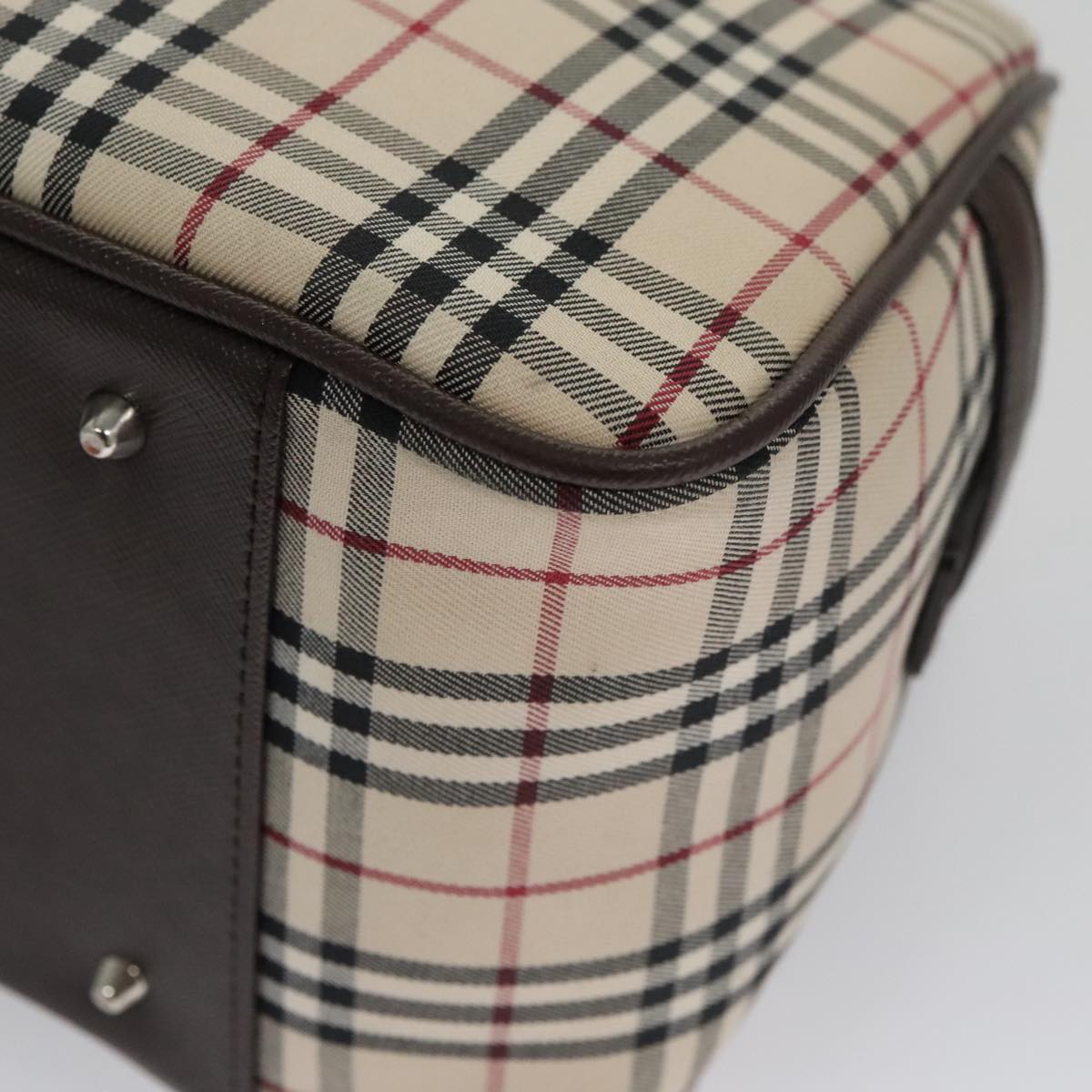 Burberry Brown Canvas Nova Check