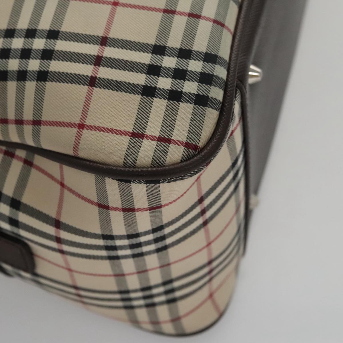 Burberry Brown Canvas Nova Check