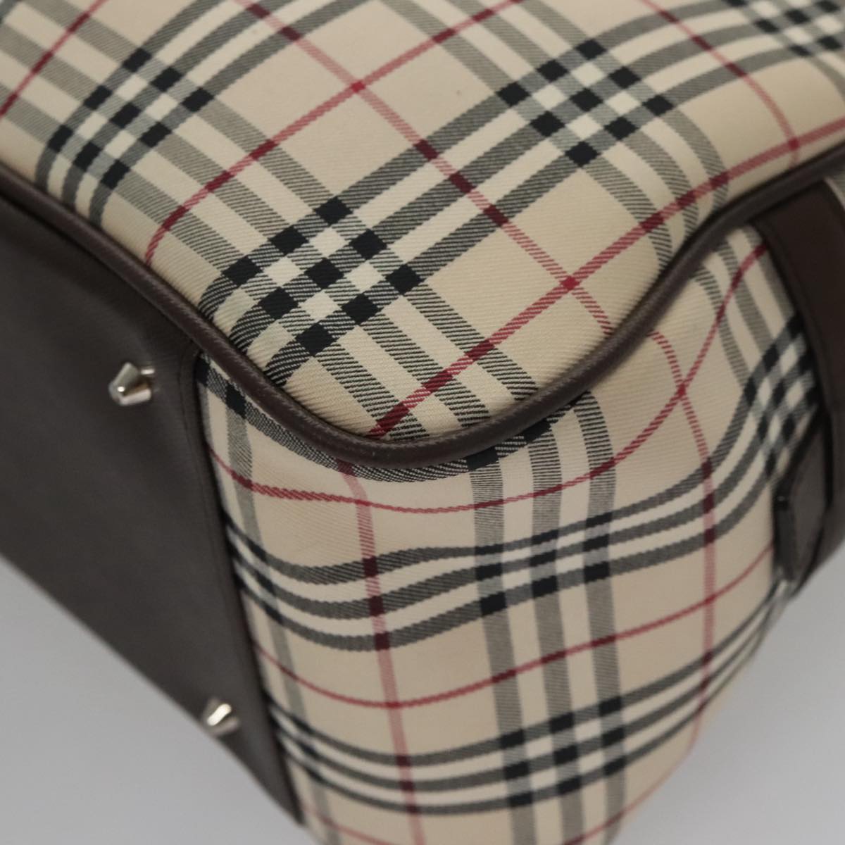 Burberry Brown Canvas Nova Check