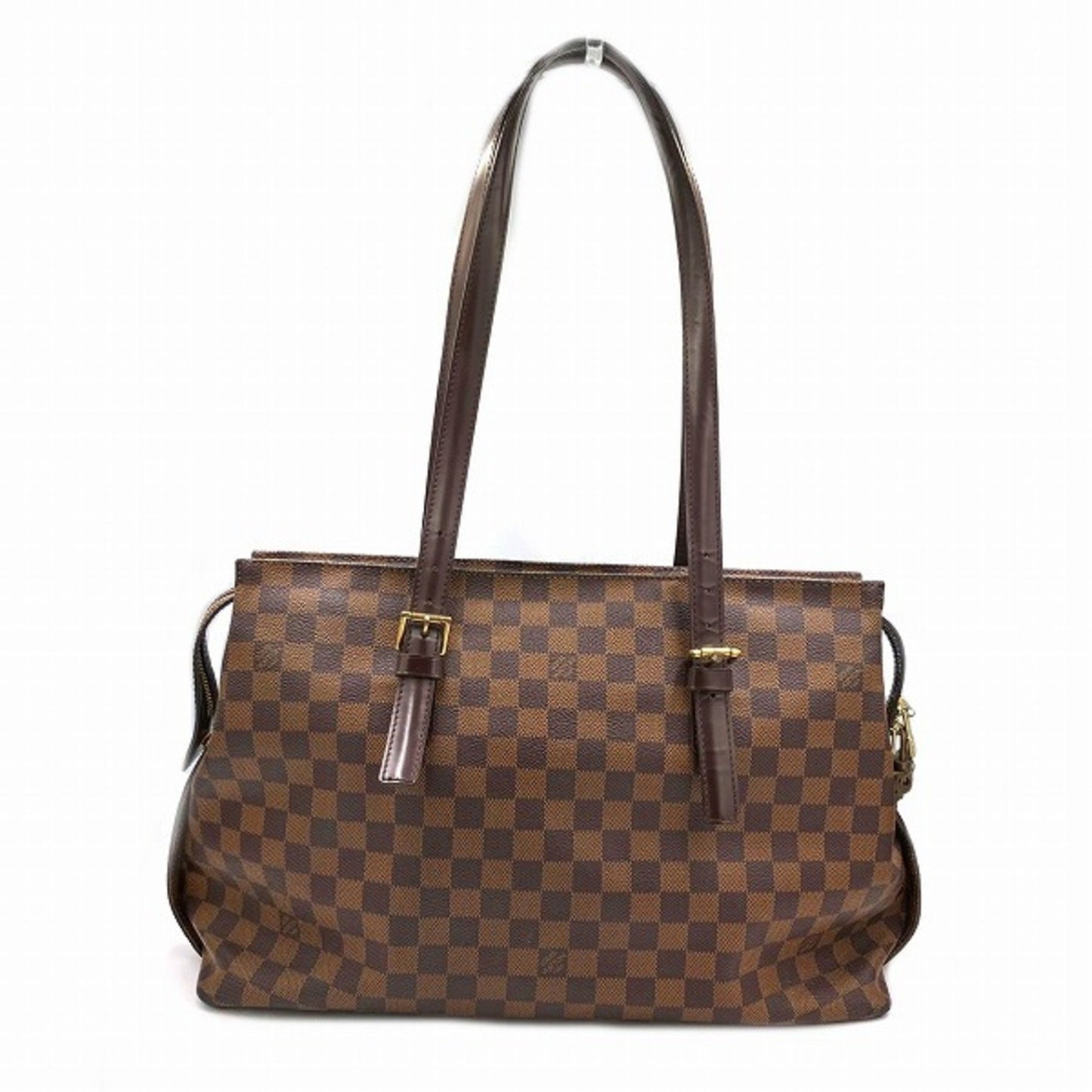 Louis Vuitton Brown Canvas Chelsea