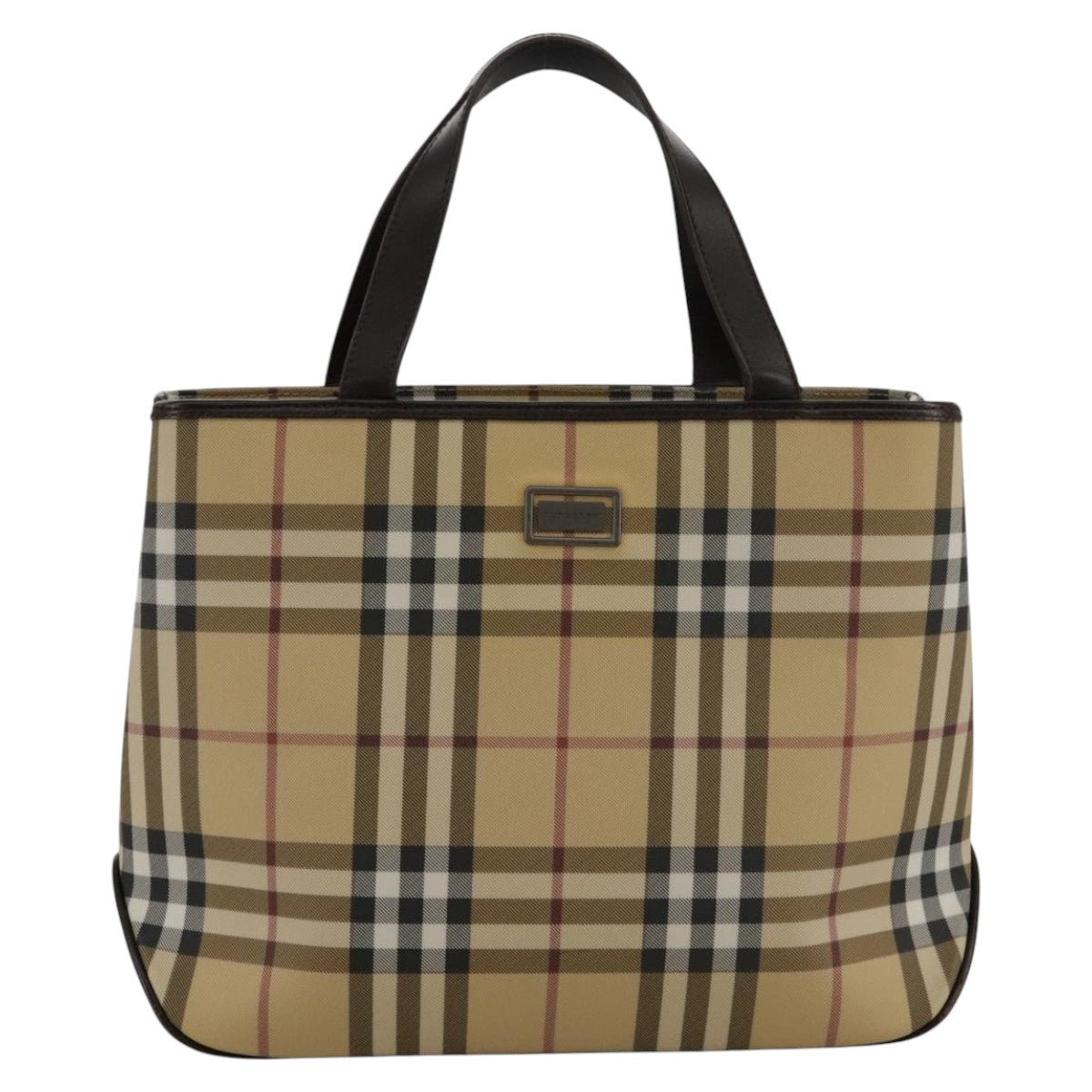 Burberry Brown Canvas Handbag