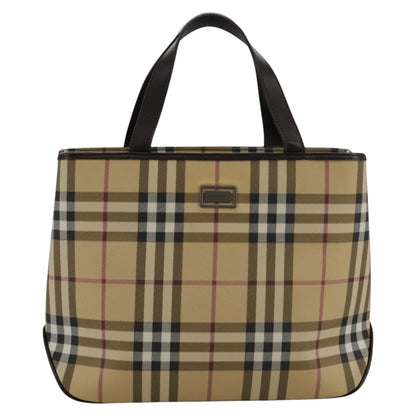 Burberry Brown Canvas Handbag