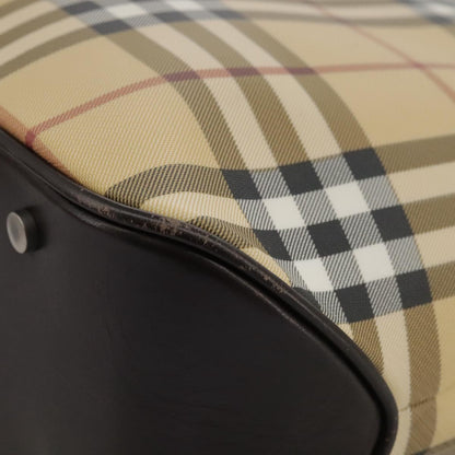 Burberry Brown Canvas Handbag