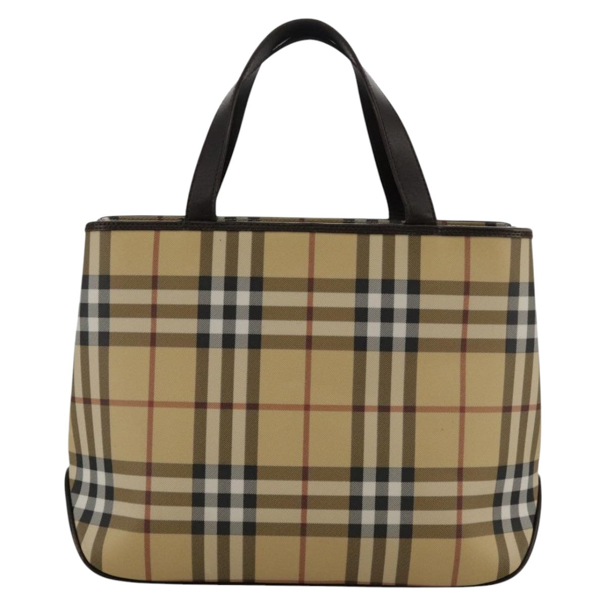 Burberry Brown Canvas Handbag