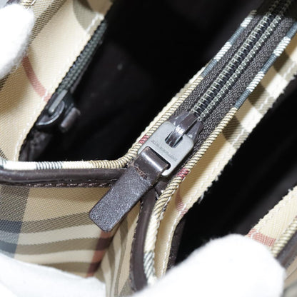 Burberry Brown Canvas Handbag