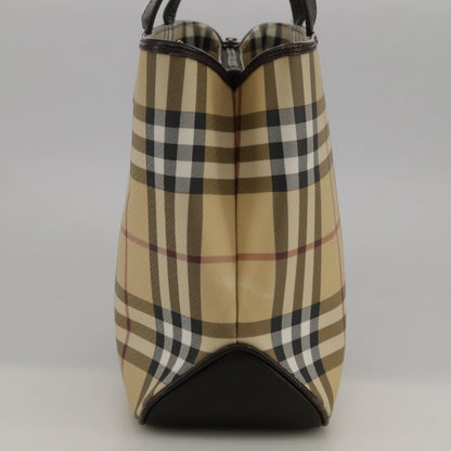 Burberry Brown Canvas Handbag