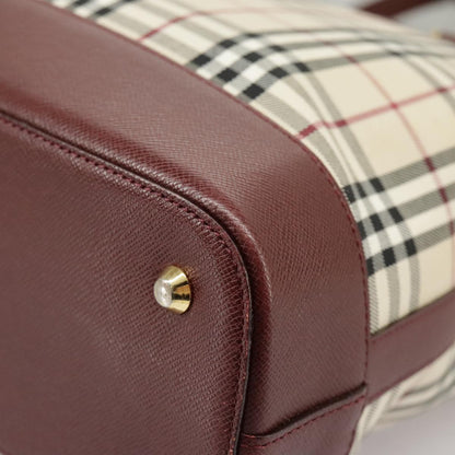 Burberry Brown Canvas Nova Check
