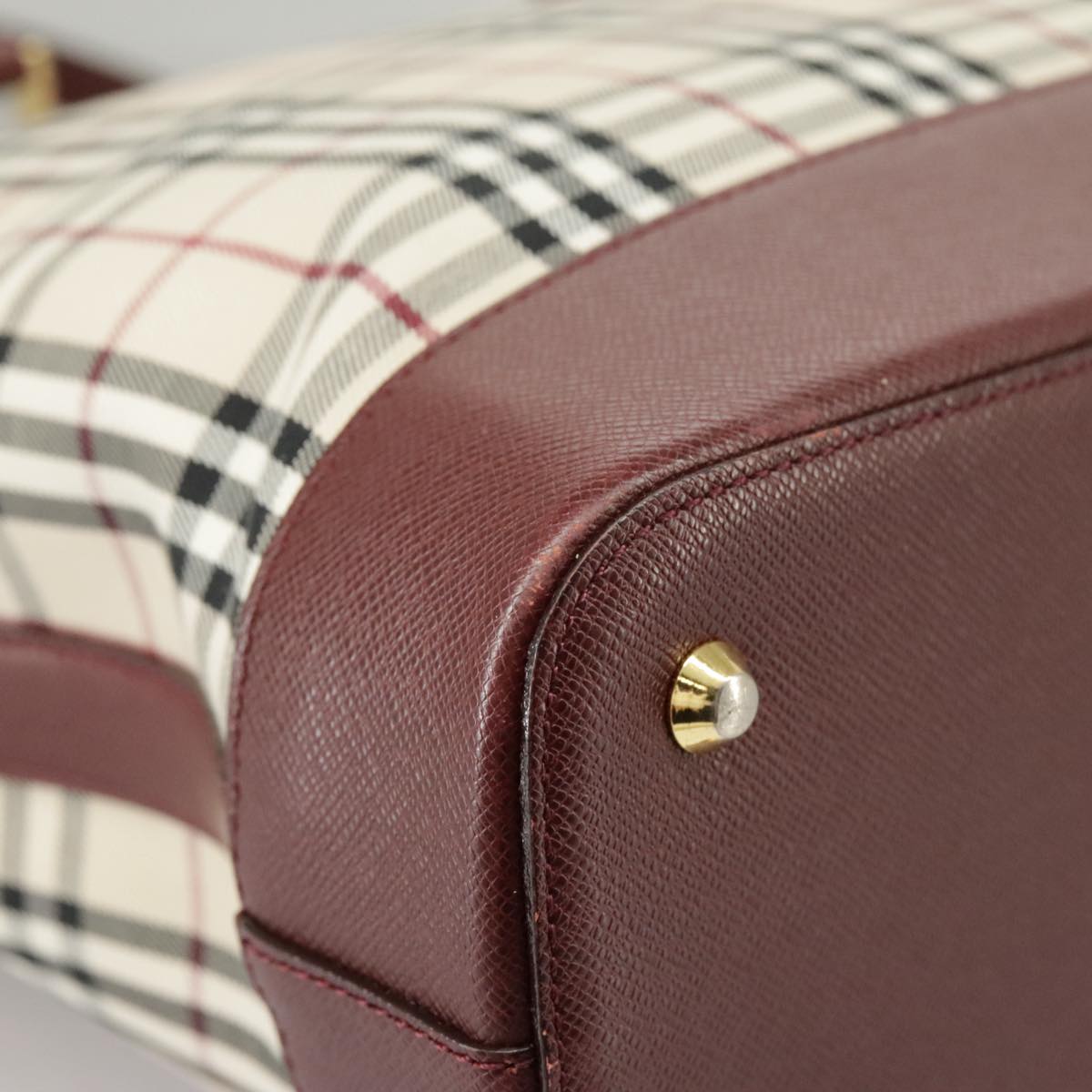Burberry Brown Canvas Nova Check