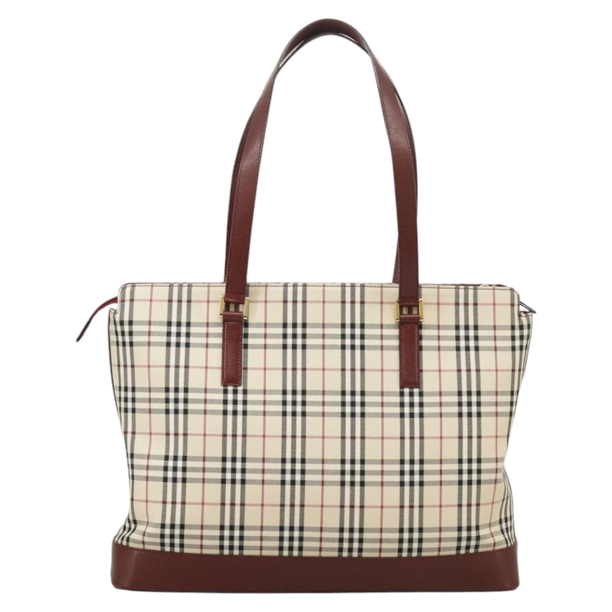 Burberry Brown Canvas Nova Check