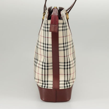 Burberry Brown Canvas Nova Check