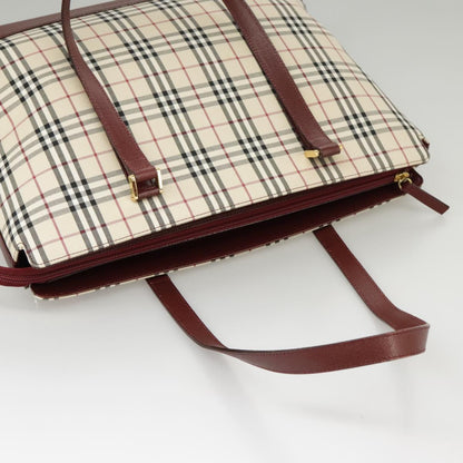 Burberry Brown Canvas Nova Check
