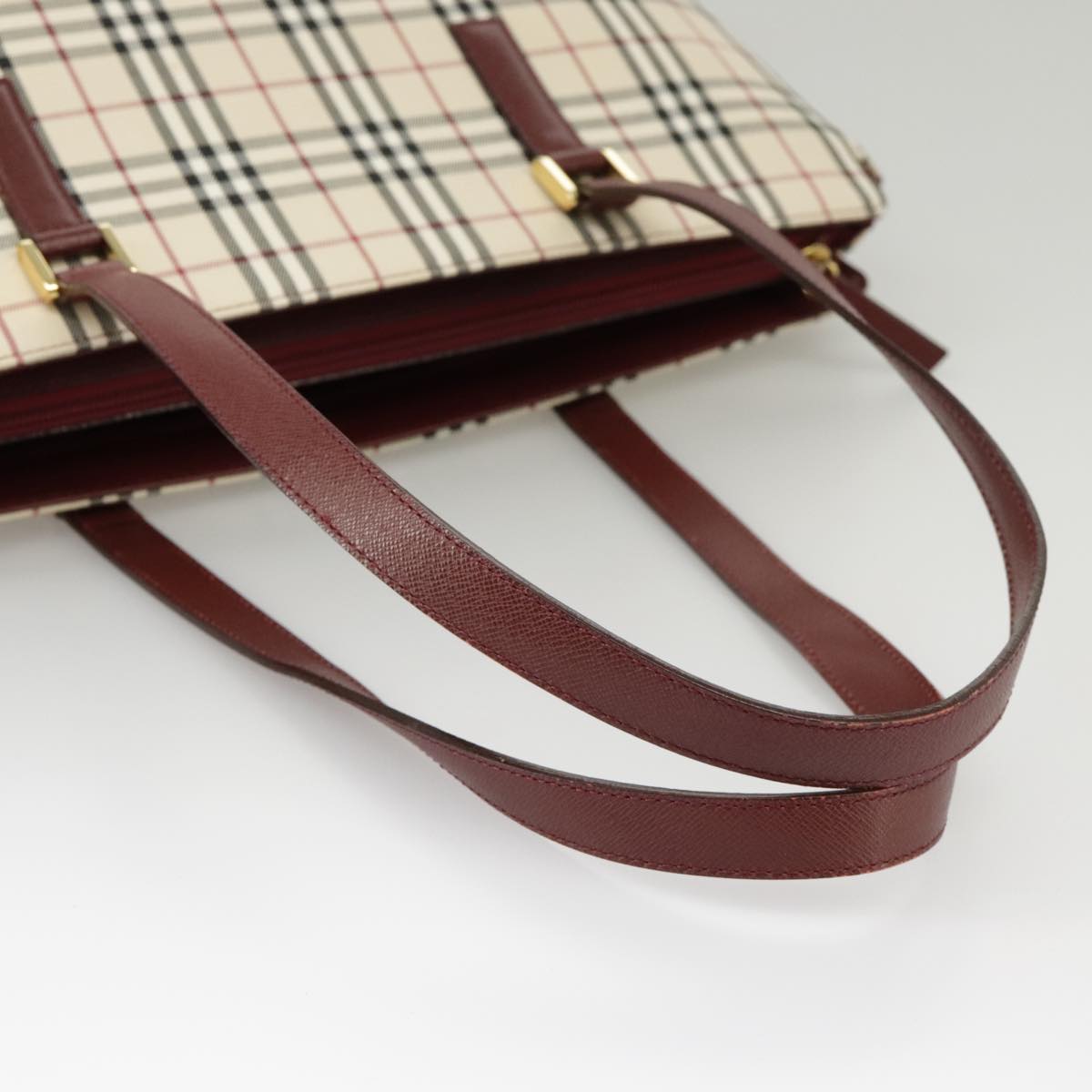 Burberry Brown Canvas Nova Check