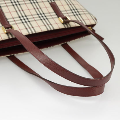 Burberry Brown Canvas Nova Check
