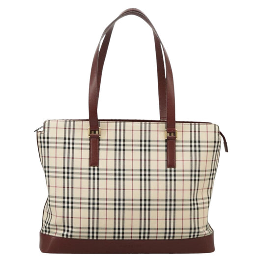 Burberry Brown Canvas Nova Check