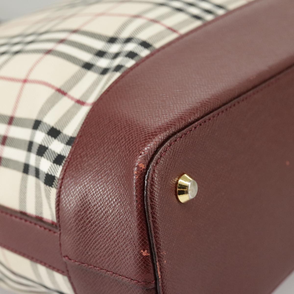 Burberry Brown Canvas Nova Check