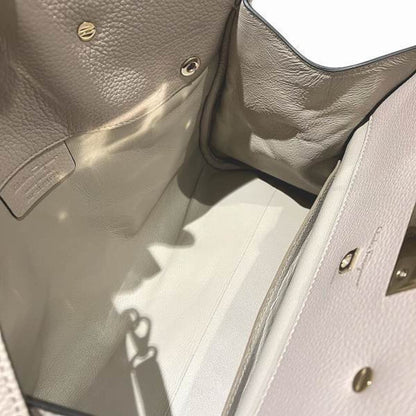 Salvatore Ferragamo Brown Leather Gancini