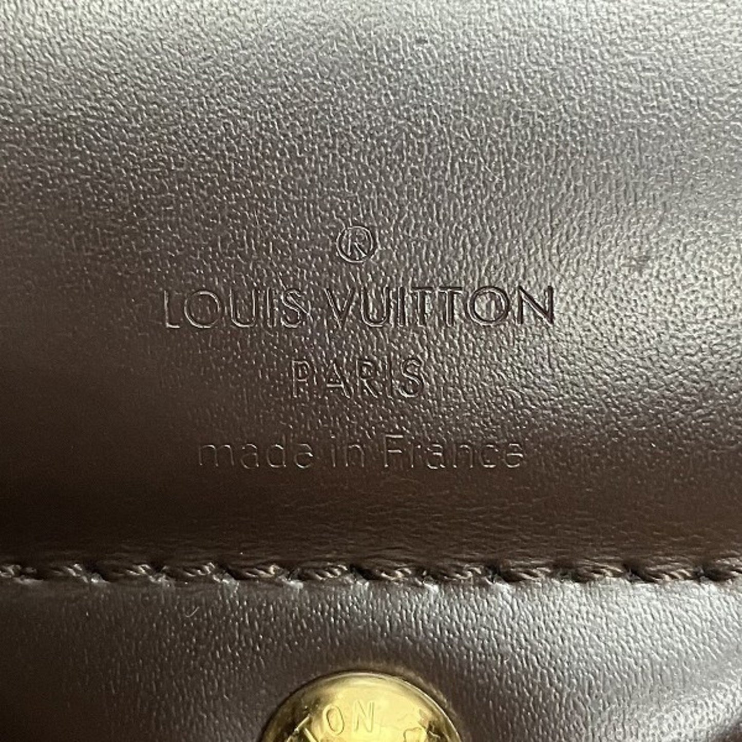 Louis Vuitton Brown Canvas Sistina