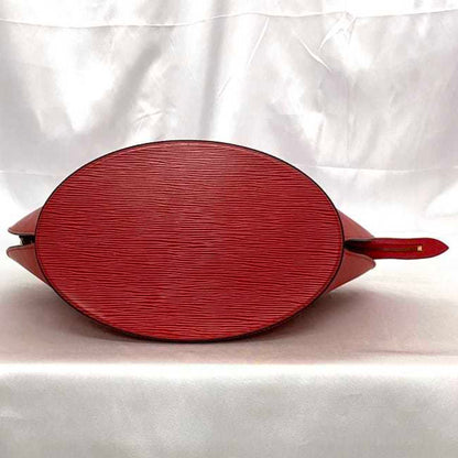 Louis Vuitton Red Leather Saint Jacques