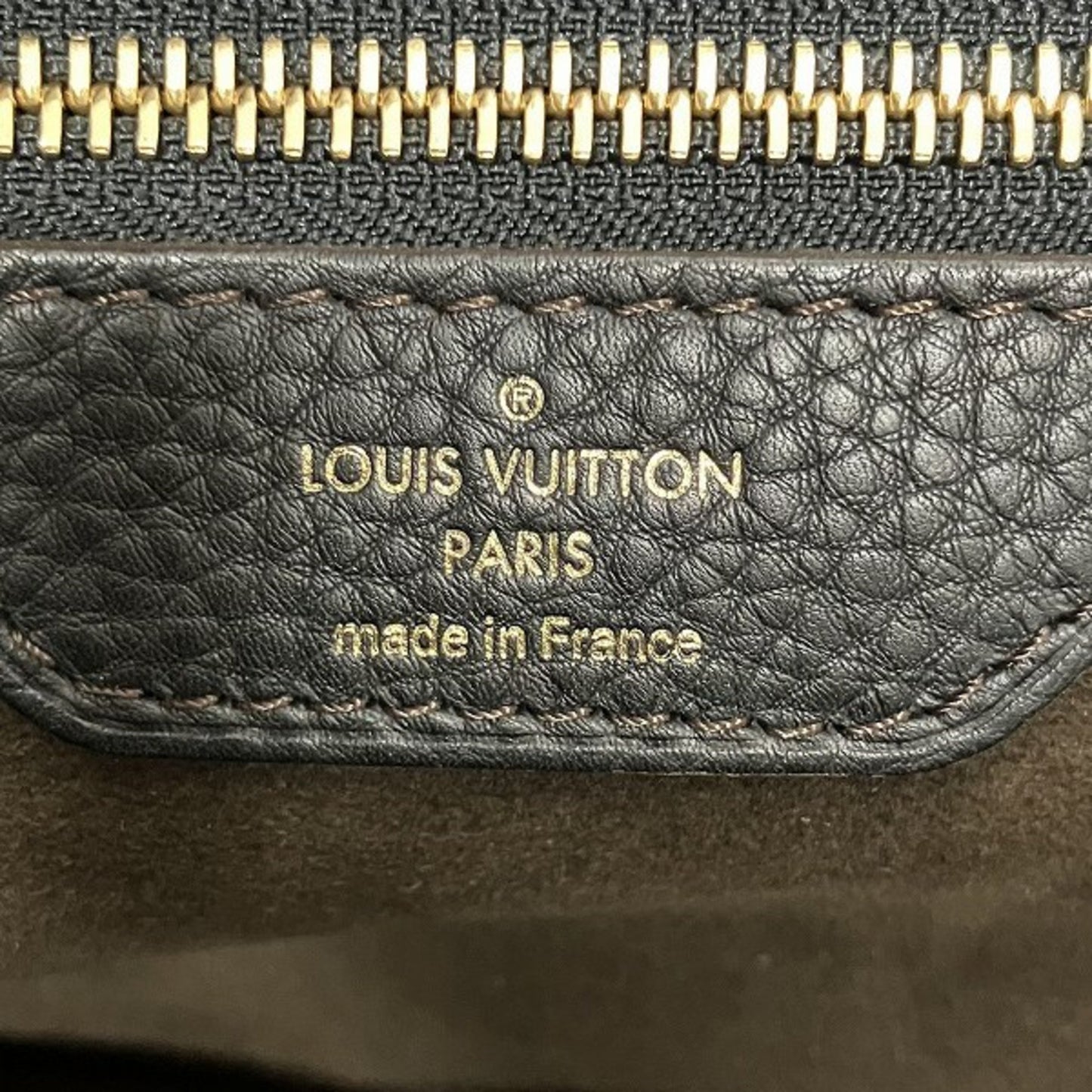 Louis Vuitton Black Leather Stella Pm