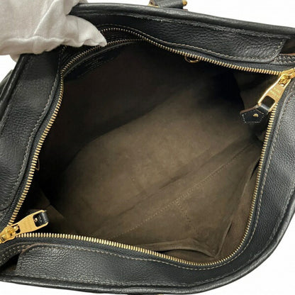 Louis Vuitton Black Leather Stella Pm