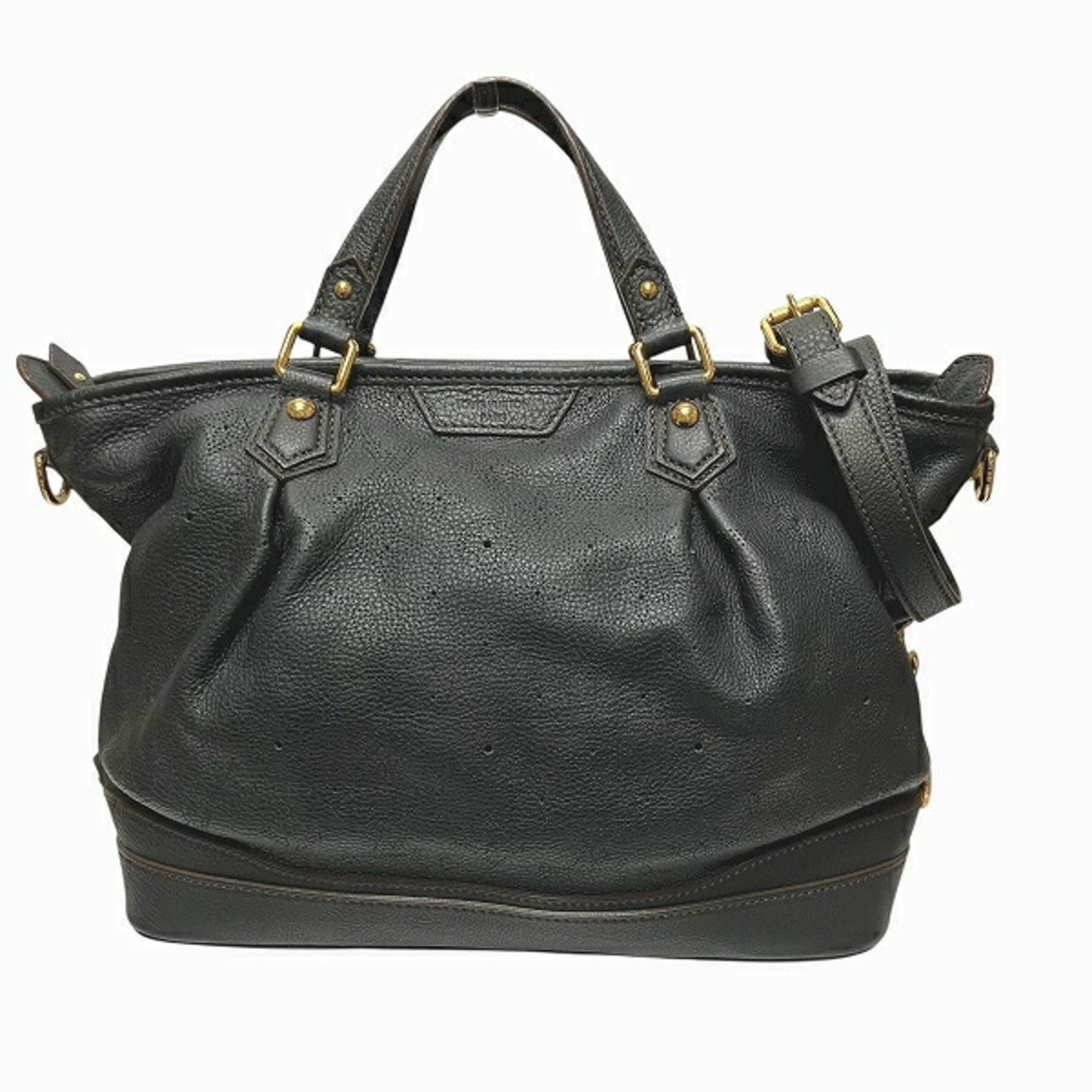 Louis Vuitton Black Leather Stella Pm