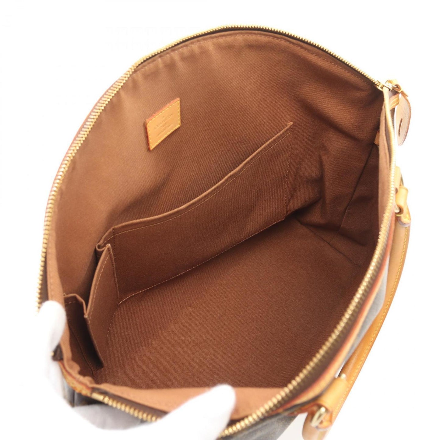 Louis Vuitton Brown Canvas Lockit