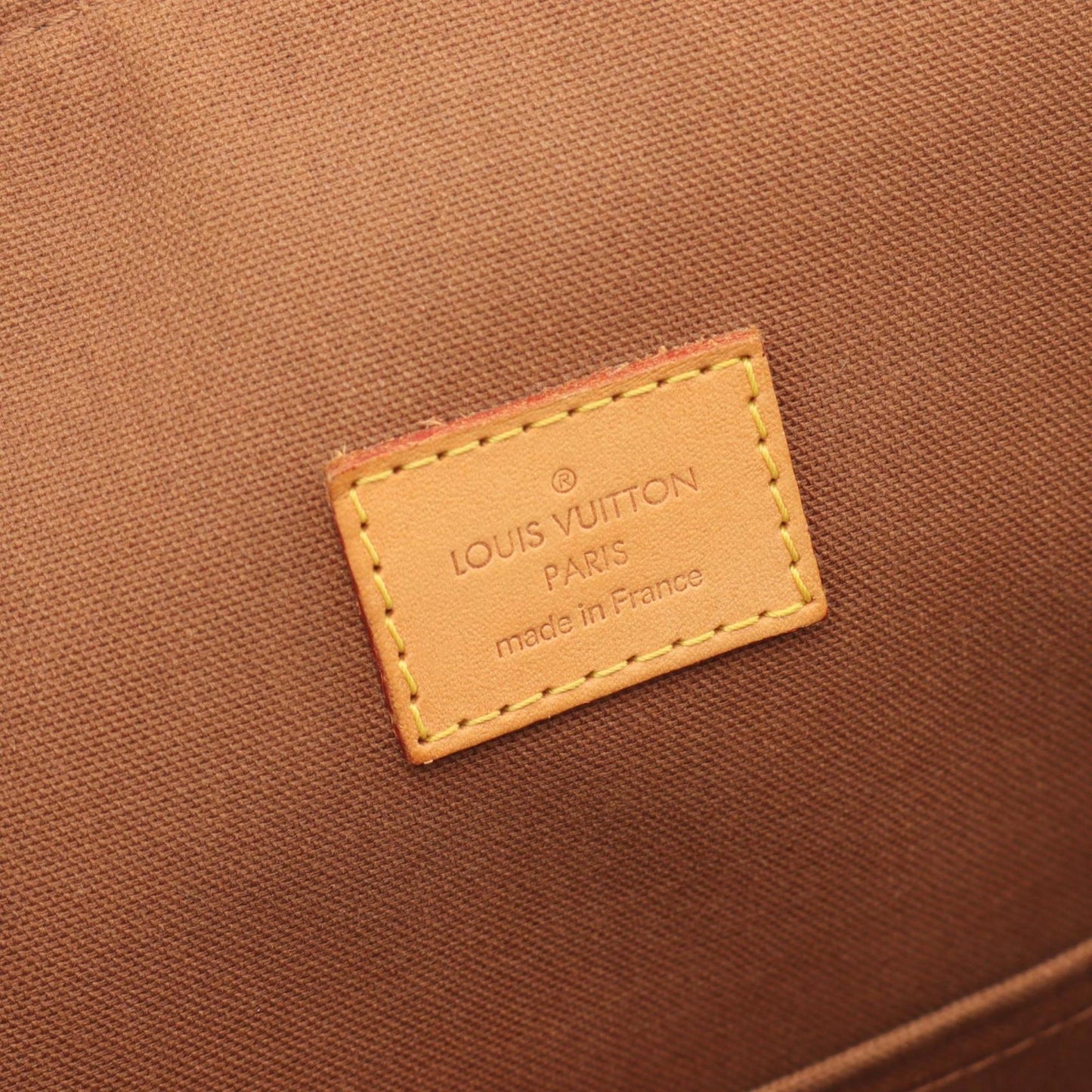 Louis Vuitton Brown Canvas Lockit