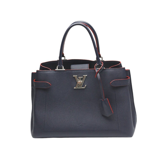 Louis Vuitton Blue Leather Lockme