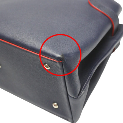 Louis Vuitton Blue Leather Lockme