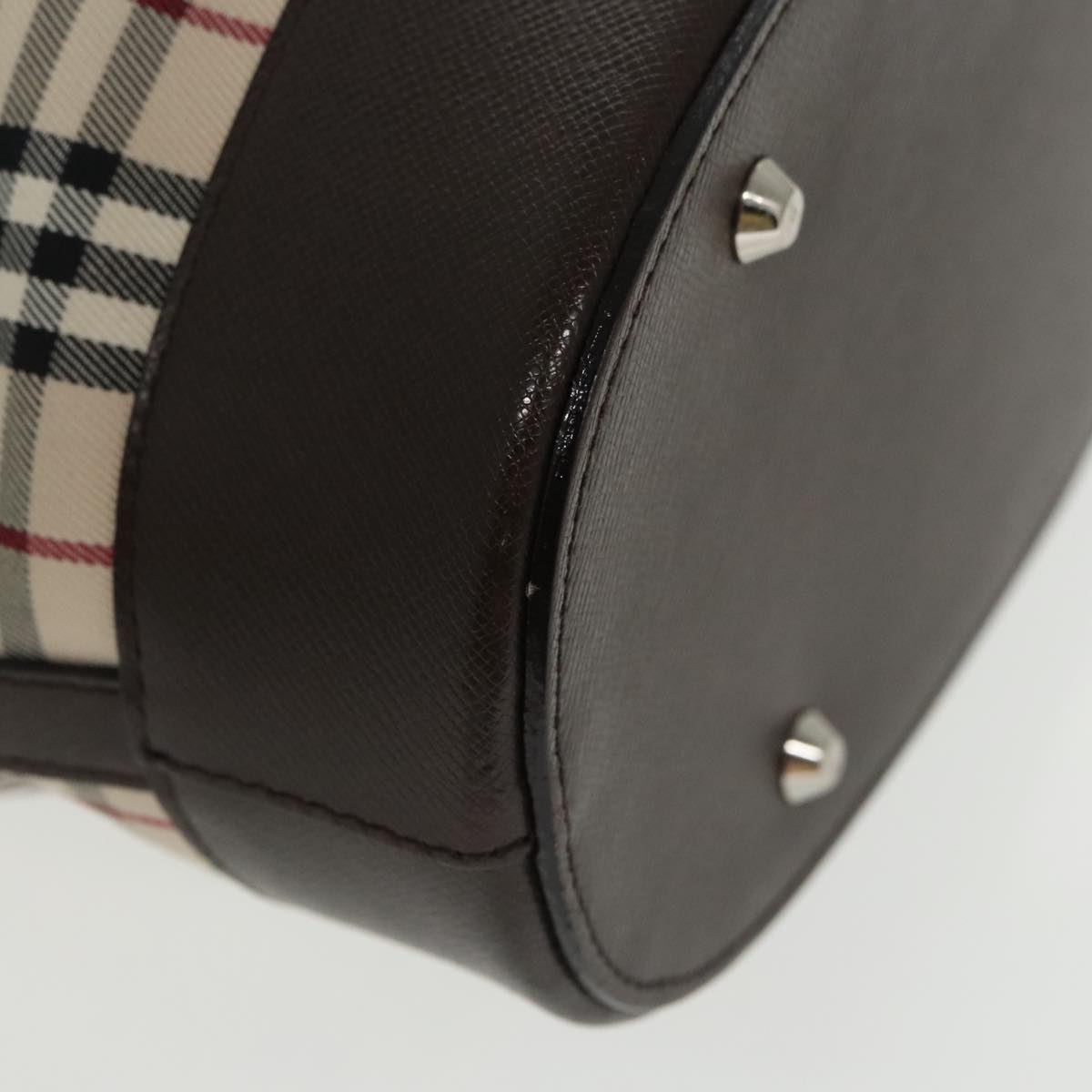 Burberry Brown Canvas Nova Check