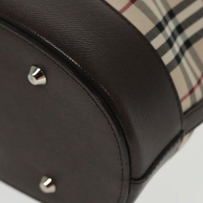 Burberry Brown Canvas Nova Check