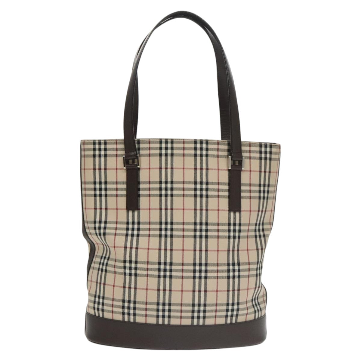Burberry Brown Canvas Nova Check