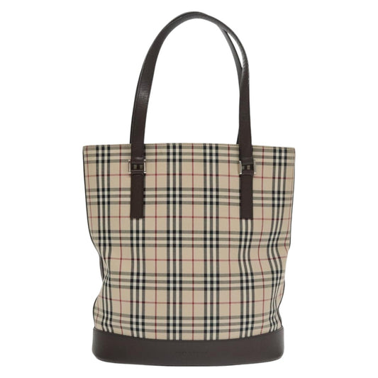 Burberry Brown Canvas Nova Check