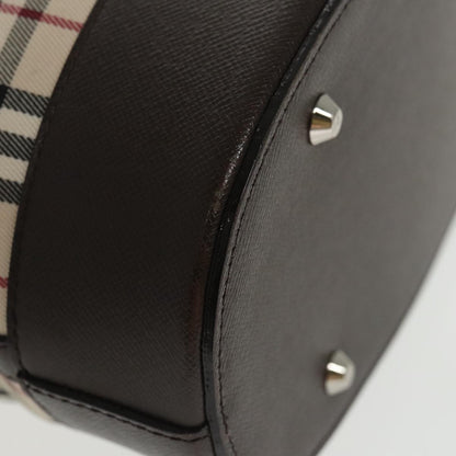 Burberry Brown Canvas Nova Check