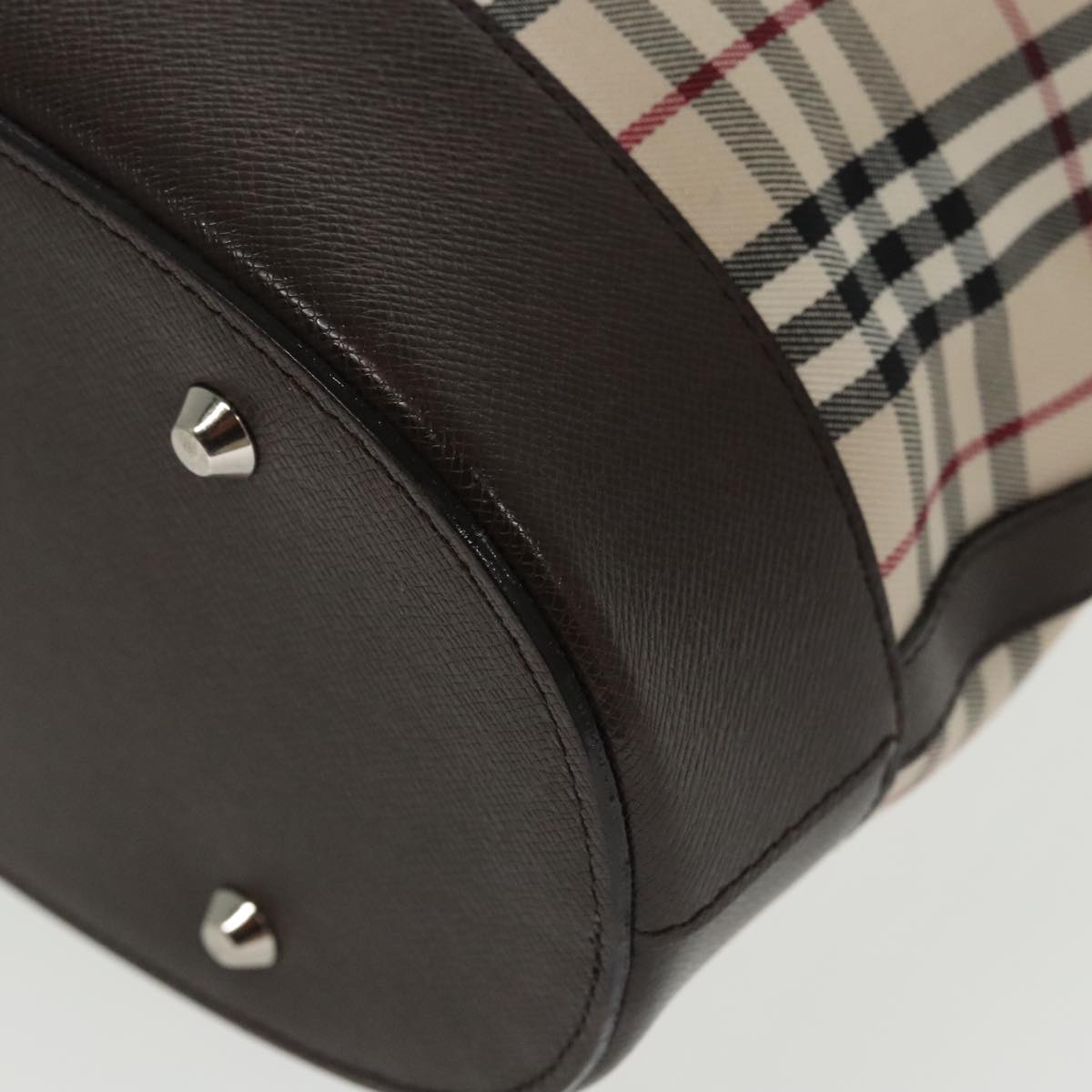 Burberry Brown Canvas Nova Check