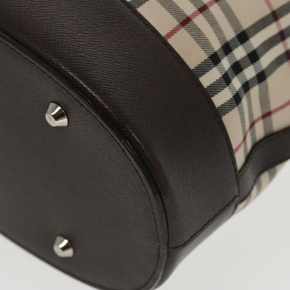 Burberry Brown Canvas Nova Check
