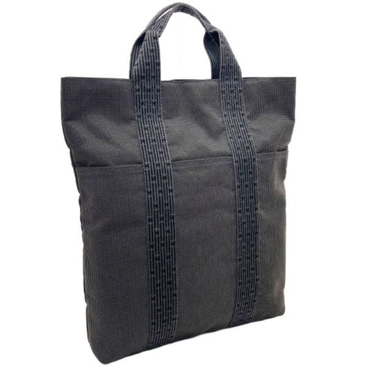 Hermès Gray Canvas Herline