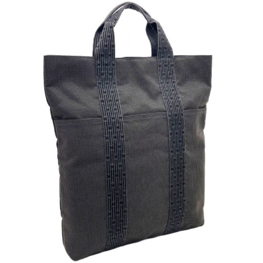 Hermès Gray Canvas Herline
