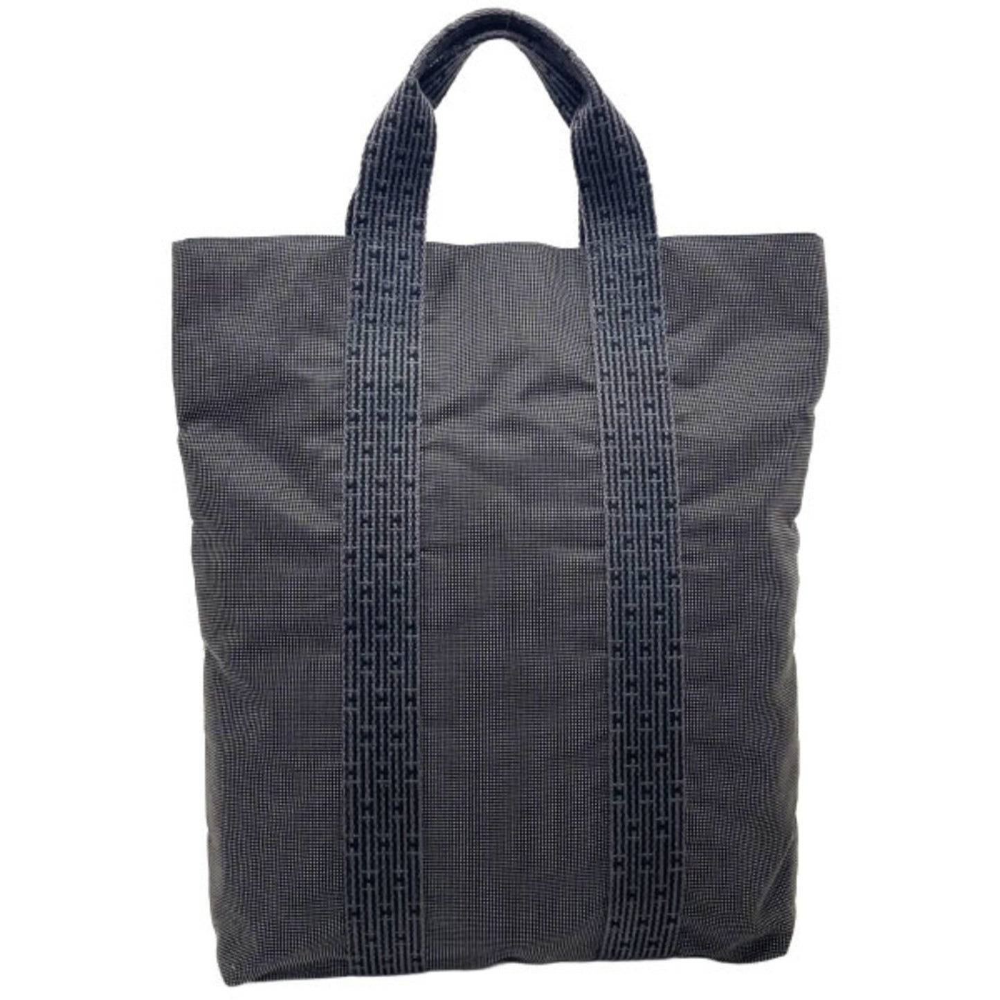 Hermès Gray Canvas Herline