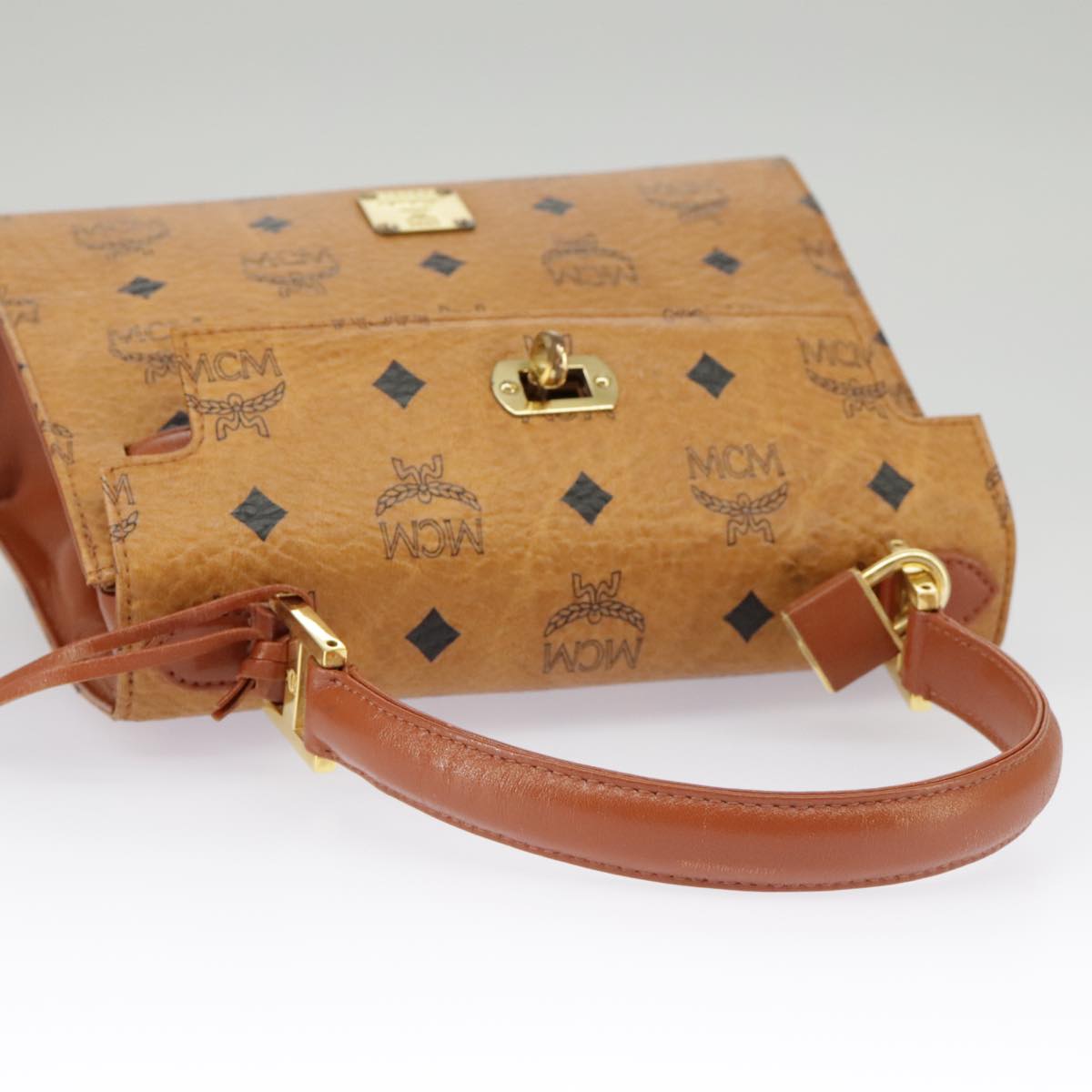 Mcm Brown Canvas Visetos
