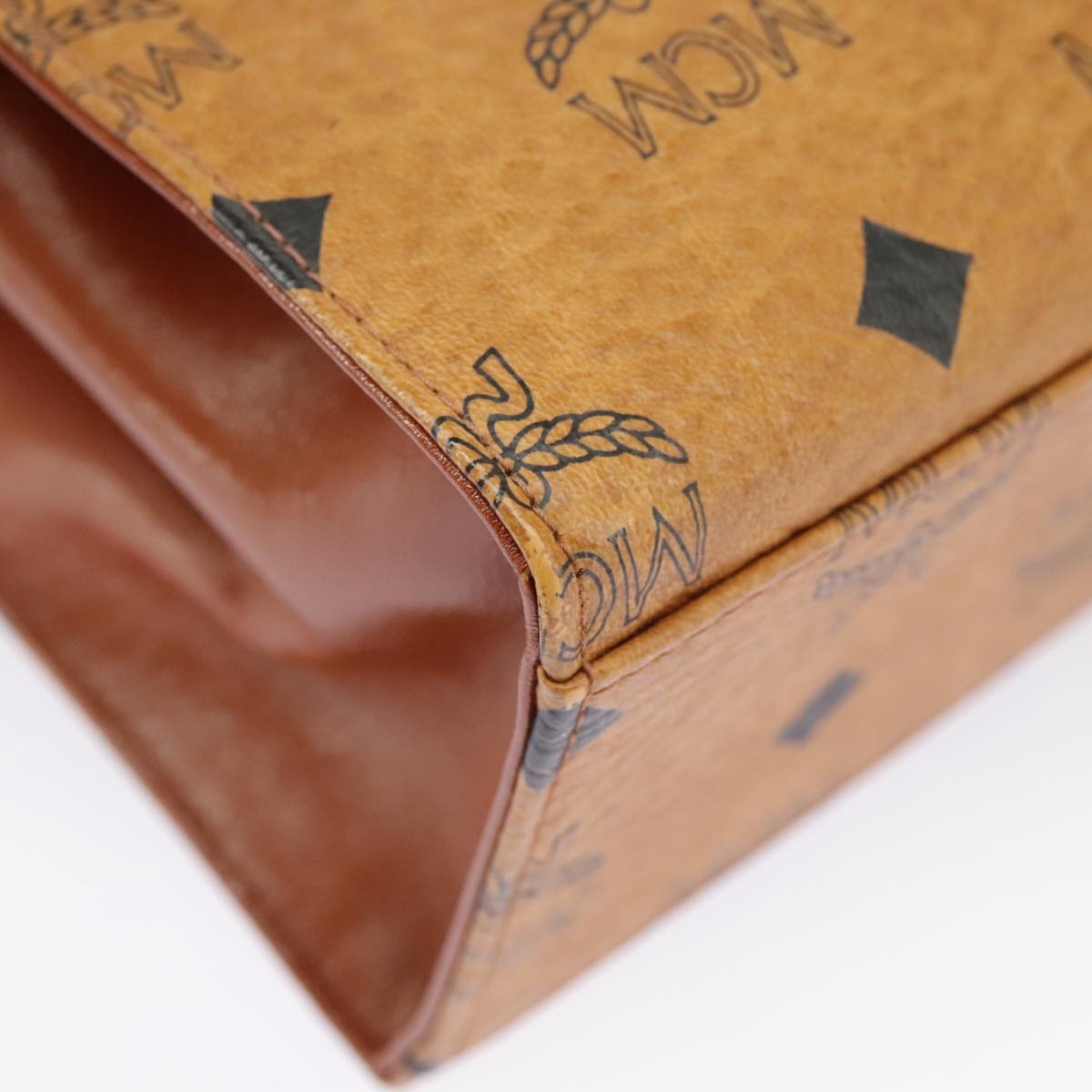 Mcm Brown Canvas Visetos