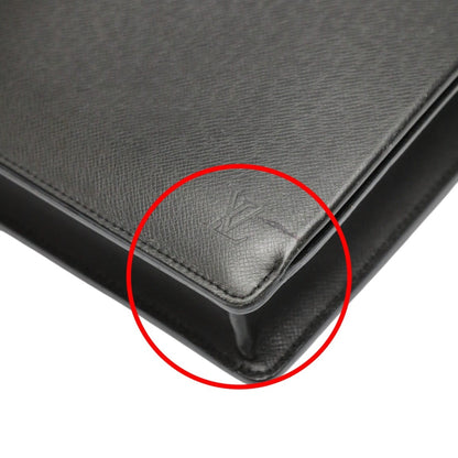Louis Vuitton Black Leather Attache Case