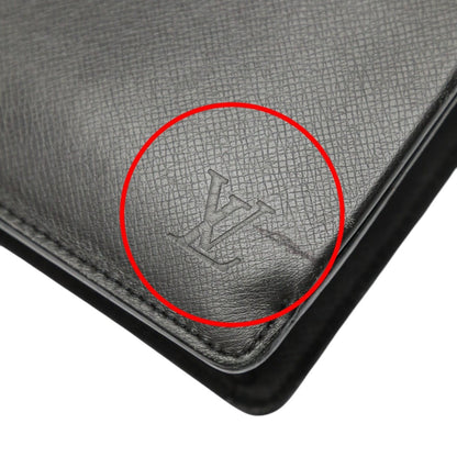 Louis Vuitton Black Leather Attache Case