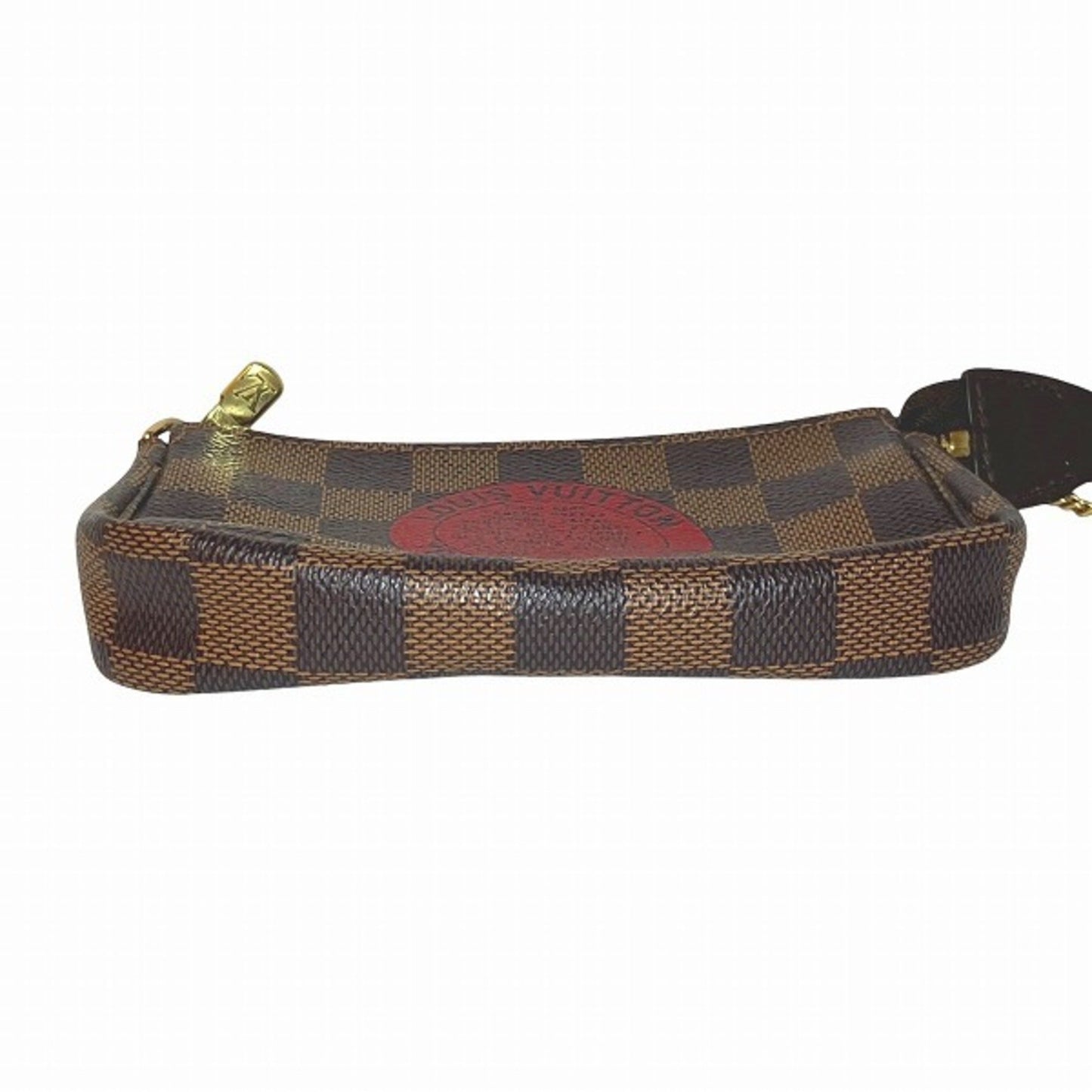 Louis Vuitton Brown Canvas Mini Pochette Accessoires